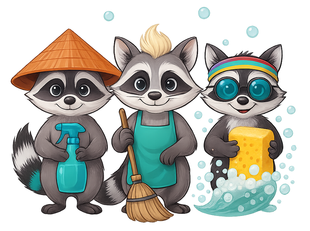 raccoons